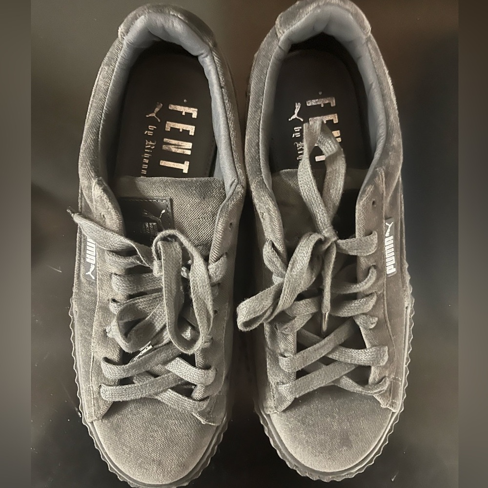 February platform sneakers.